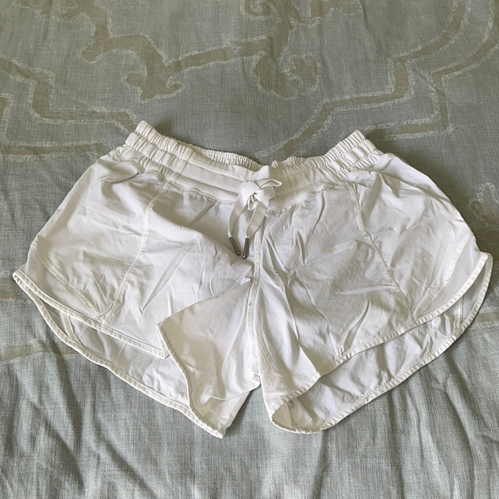 Lululemon white shorts
